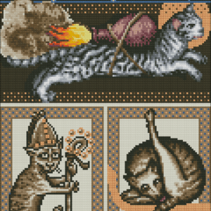 Medieval Cats (Set 1: Zoomies)